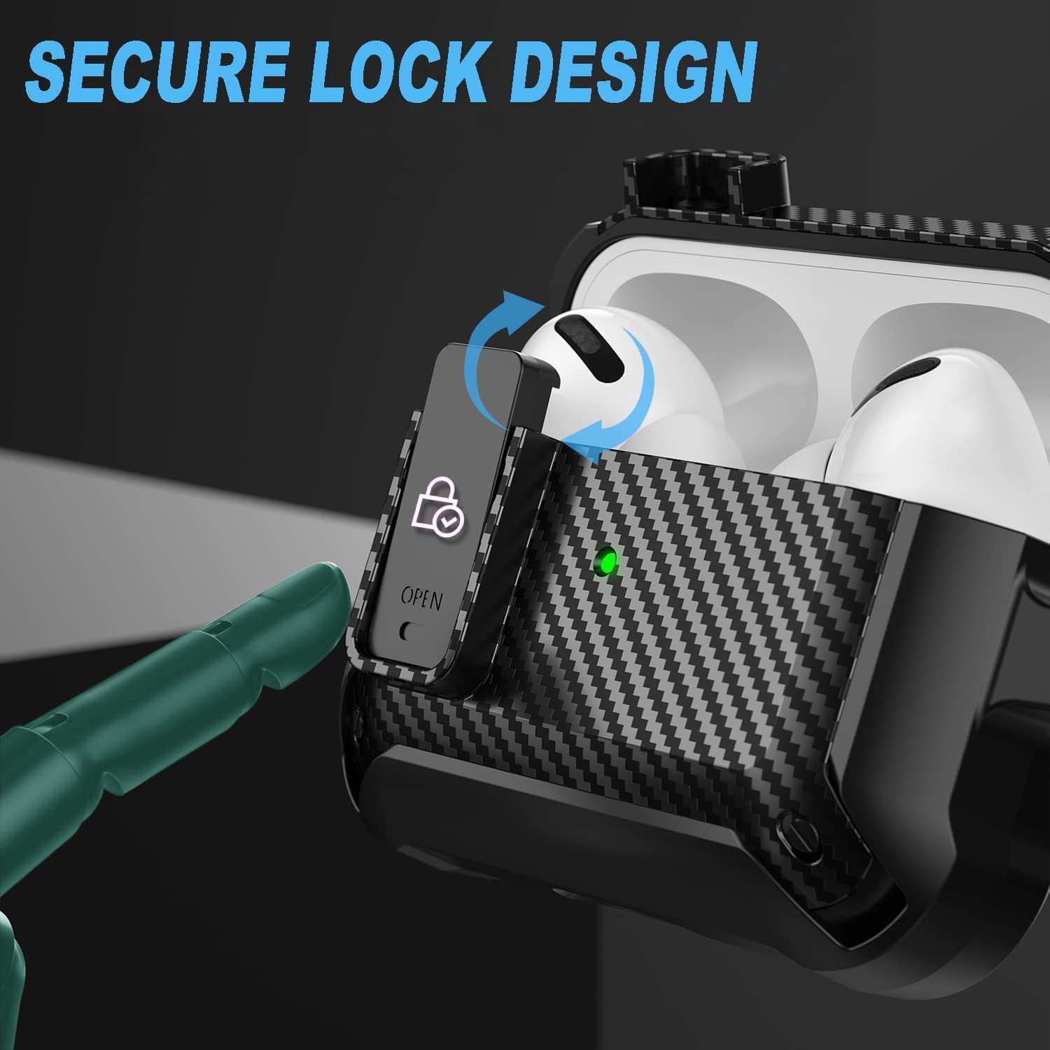 Per Airpods 4 Gen Luxury Secur - Pc Security Lock recensione e prezzo